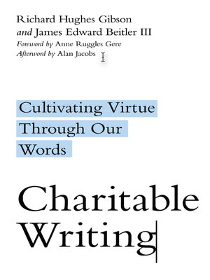 cover image of Charitable Writing